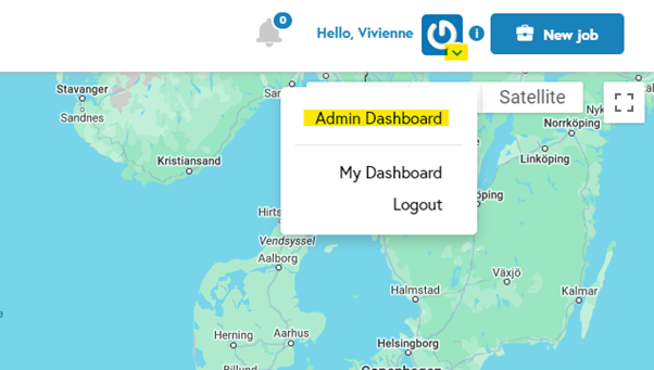 tellthem admin dashboard